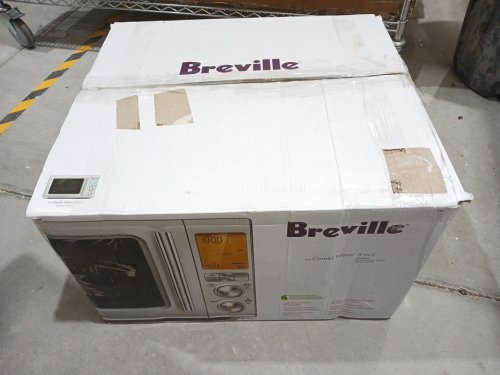 BREVILLE THE COMBI WAVE 3-IN-1 DIGITAL MICROWAVE AIR FRYER OVEN WITH SOFT-CLOSE DOOR & ELEMENT IQ - BRUSHED STAINLESS STEEL (MODEL: bm0870 bss) image 5