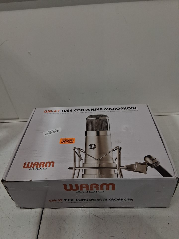 Warm Audio Large-Diaphragm Condenser Microphone - Nickel (MODEL: WA-47) image 2
