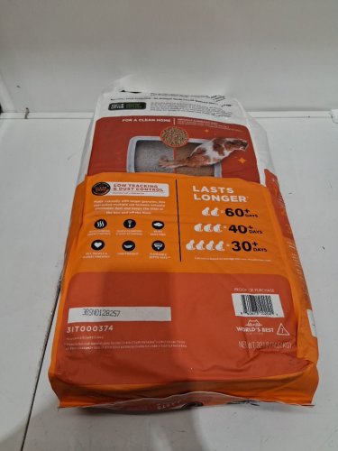 WORLDS BEST CAT LITTER LOW TRACKING & DUST CONTROL MULTIPLE CAT UNSCENTED - 32LBS image 3