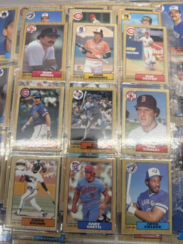 380 APPROX ASSSTD O-PEE-CHEE 1987 BASEBALL CARDS image 13