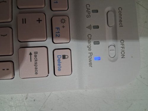 CIMETECH WIRELESS KEYBOARD WITH 2.4G USB AND BLUE TOOTH - pink (model:kh030) image 4