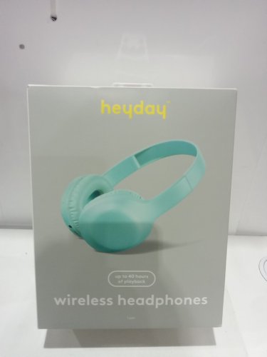 Heyday Bluetooth Wireless Over-Ear Headphones - Spring Teal (Model: 008 07 7275) image 2