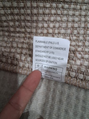 Long Runner Rug Non Slip - 3ft X 12ft - Sand/beige image 3