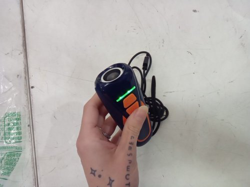 Rechargeable Ultrasonic Anti Barking Device - black\orange image 3