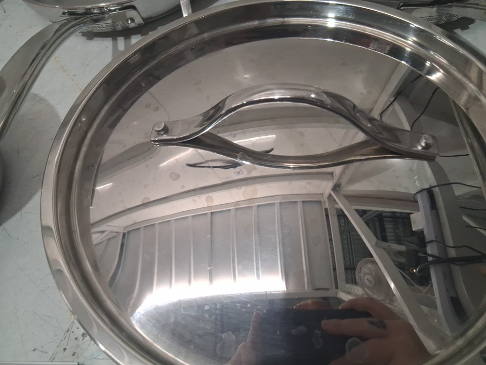 10pc kirkland signature 5-ply clad stainless steel cookware - stainless steel - (model: 1119338) image 5