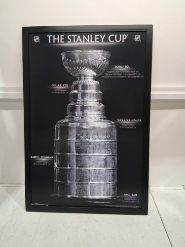 Trends international NHL the Stanley Cup 16 poster with frame - Black (Model: 15227) image 3
