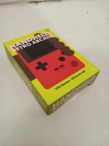 J'ADORE Handheld Retro Arcade Game - 100 Games - 3.1" X 4.7" - Red (Model: 851783) image 2