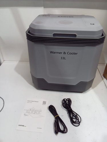 GARVEE PORTABLE ELECTRIC COOLER & WARMER CAR REFRIDGERATOR - 33L - GREY (MODEL: CBP-33L-A) image 5