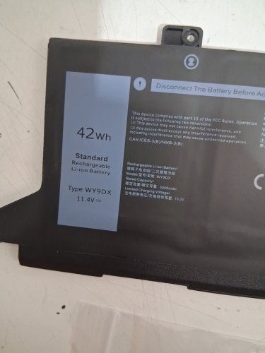 Laptop Battery for Dell Latitude - 42wh - 11.4v (MDOEL: WY9DX) image 4