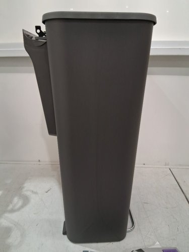 simplehuman Rectangular Kitchen Step Trash Can with Soft-Close Lid - 45l - grey image 5