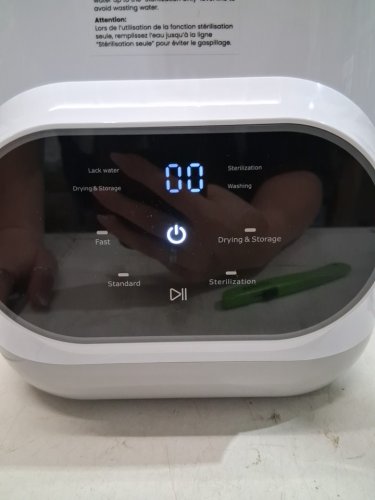 GROWNSY ALL-IN-ONE BOTTLE WASHER AND STERILIZER AND DRYER MACHINE WITH DETERGENT TABLETS - WHITE (MODEL: ZMW-STHB01-3) image 2