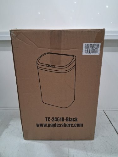 BestOffice Kitchen Trash Can with Touch Free Lid - 13GAL - black (model: tc-2461r-black) image 2