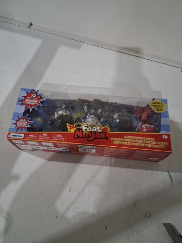 5PK FART NINJAS FARTY PACK WITH 10 MOTION ACTIVATED FART SOUNDS - 2 keychains and 3 figures - multicolor  (MODEL: 1851478) image 2