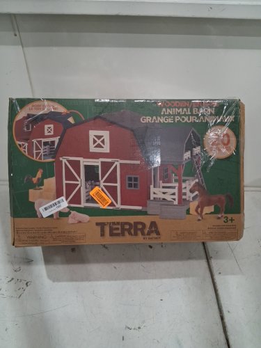 20PC TERRA BY BATTAT WOODEN ANIMAL BARN PLAY SET - MULTI-COLOURED (MODEL: AN2848C1Z/AN2101Z)) image 7