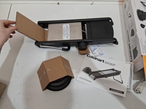 Cuisinart Mandoline Food Slicer with reversible blade for different cuts - black (Model: 1785895) image 3