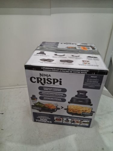 NINJA CRISPI PORTABLE COOKING SYSTEM - 4QT - CYBERSPACE (MODEL: ‎FN101CGY) image 2