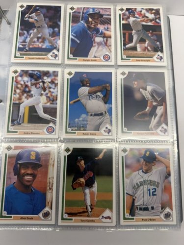 750+ ASSSTD 1991 UPPER DECK MLB BASEBALL CARDS image 7