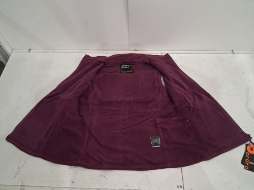 Woman's ORORO Heated Fleece Vest 2.0 with 4 Heating Zones - Medium - Midnight Purple image 8