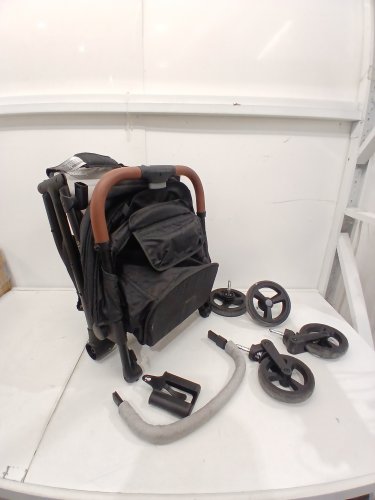 SUMMER BY INGENUITY 3DQUICKCLOSE CS+ COMPACT ONE TOUCH FOLDING STROLLER - 50LBS MAX/CAP - GREY / BLACK (MODEL: 31900-090) image 3
