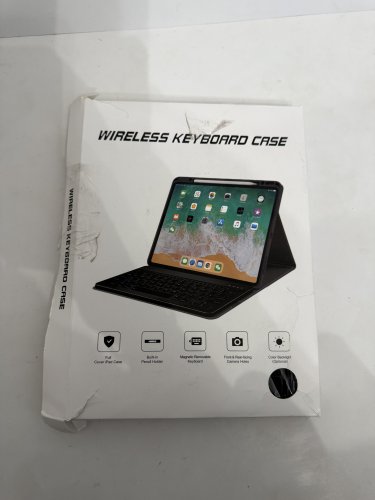 Blutlotus Wireless Bluetooth Tablet Case with Detachable Keyboard Cover - For iPad 10.5" IPAD 9TH GEN, IPAD Air 3RD Gen and iPad PRO 7th/8th Gen - BLACK image 2