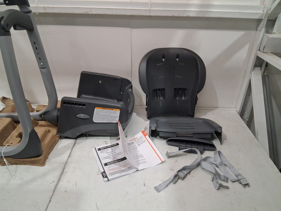 graco duodiner dlx 6-in-1 reclining adjustable height highchair with 6 growing stages - can seat 2 kids at once - 40lb max weight - allister grey (model: 2111217) image 4