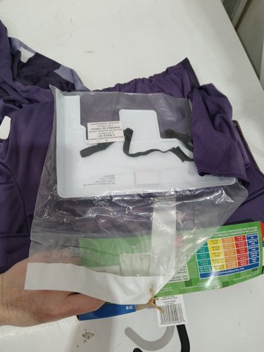 KID'S DISGUISE MINECRAFT ENCHANTED DIAMOND ARMOR COSTUME - SMALL (4-6) - PURPLE image 3