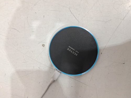 sccvee Fast Wireless Charging Pad Induction Charger - 20w - BLACK/BLUE (MODEL: X820) image 4