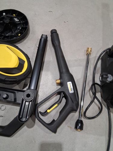 KARCHER CUBE ELECTRIC POWER PRESSURE WASHER WITH POWER NOZZLE - 1700PSI/1.2GPM - YELLOW/BLACK (MODEL: K1700) image 5
