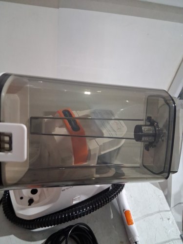 STARRYBOT PORTABLE CARPET CLEANER MACHINE WITH STEAM AND HEATING TECHOLOGY - 18KPA - white/orange (MODEL: C-AC2501) image 3