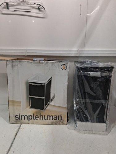 SIMPLEHUMAN UNDER COUNTER PULL OUT TRASH CAN - 30L - Black  (model: CW1124) image 2
