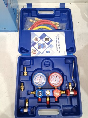 YaeKoo Single Stage Rotary Vane Air Vacuum Pump - 110V 3CFM 1/4HP - red - (model: ‎SH-0352) image 5