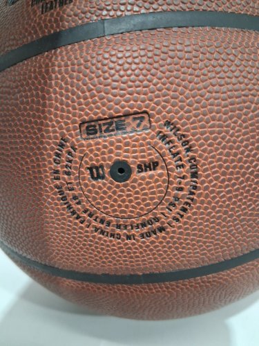 WILSON NBA TEAM ALLIANCE BASKETBALL - TORONTO RAPTORS - SIZE 7 - BROWN image 3