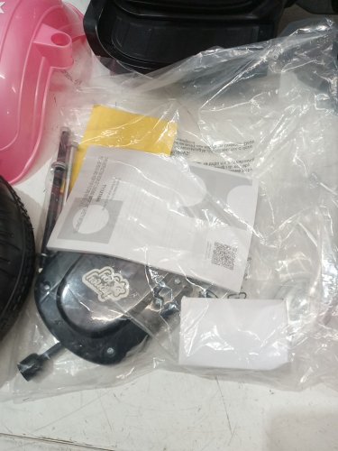 costway ids Ride On Chopper Motorcycle 3 Wheel Trike with Headlight and Horn - 6v - 66lbs capacity - pink (model:TY327686PI) image 4