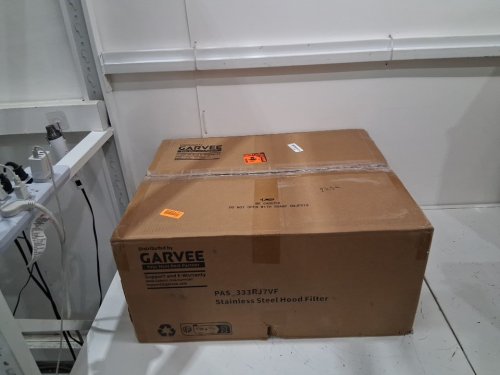 5PK Garvee Stainless Steel Commercial Kitchen Range Hood Baffle Grease Filter - 19.5" x 24.5" - Stainless - (Model: PAS_333RJ7VF) image 3