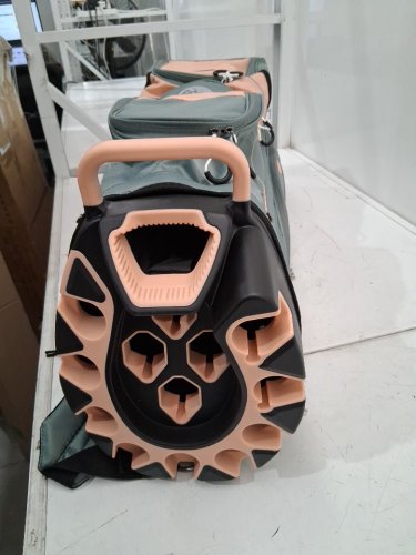 GOGOLF Golf Cart Bag Molded Lock Top Golf Bag w/14-Way Full Length Dividers - PINK/GREY (MODEL: SP38456JU) image 4