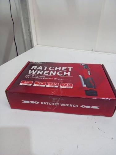 JENABOM  Cordless Electric Ratchet Wrench Set - 3/8" - 12V - red/black image 2