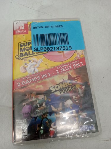 (nintendo switch) 2-in-1 double pack video games: super monkey ball banana blitz hd + sonic forces image 2