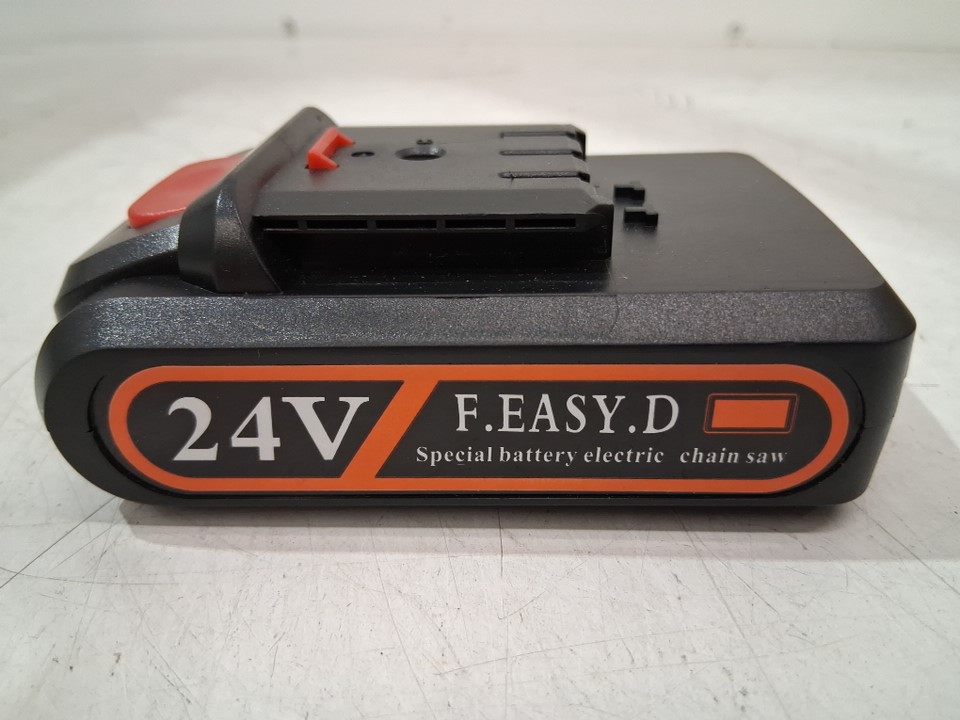 Flintronic Mini Chainsaw Battery for Cordless Electric Chainsaw - 24V - 1500MAH - orange/black (MODEL: F4-3394229) image 3