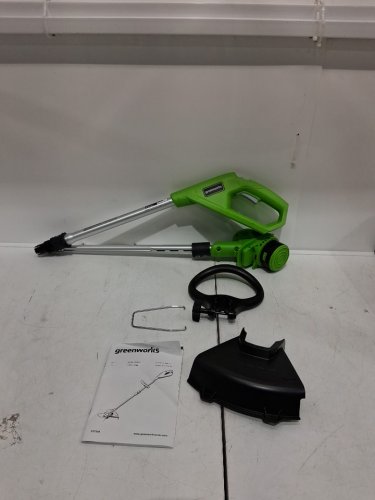 GREENWORKS CORDLESS STRING TRIMMER **TOOL ONLY** - 12" PATH 40V - GREEN/BLACK (MODEL: STF309/STF311) image 3
