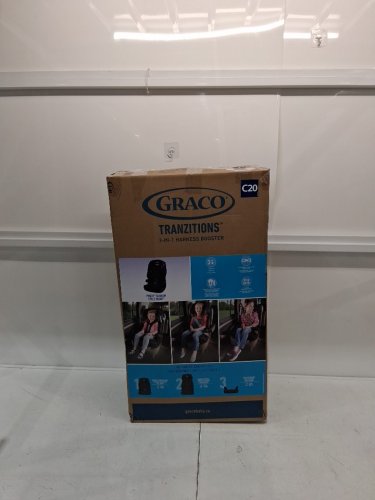 GRACO C20 TRANZITIONS 3-IN-1 HARNESS BOOSTER CAR SEAT - 100LBS CAP - BLACK (MODEL: 2035724) image 2