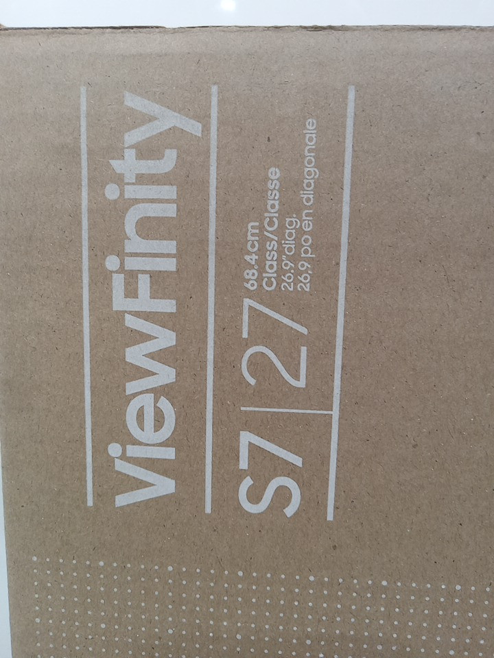samsung 27" 4k viewfinity s7 series ips LED monitor - 60hz - 3840 x 2160 - 5 ms - hdr 10 - black (Model: S27D702EAN) image 3