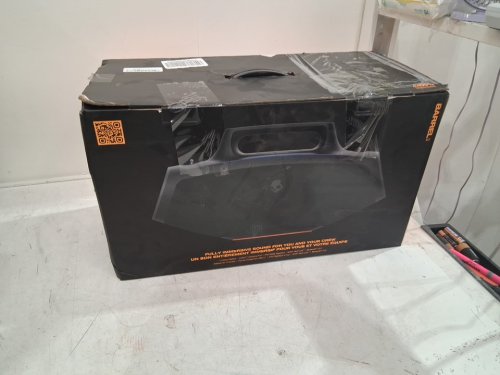 Skullcandy Barrel Bluetooth Water-Resistant Wireless Portable Speaker Boombox with LEDs - black (model: 2SKSK1849B0L2) image 2
