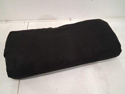 GAIAM RECTANGULAR MICROFIBER YOGA BOLSTER MEDITATION CUSHION - 26" x 12" - BLACK (MODEL: ‎05-62335) image 3