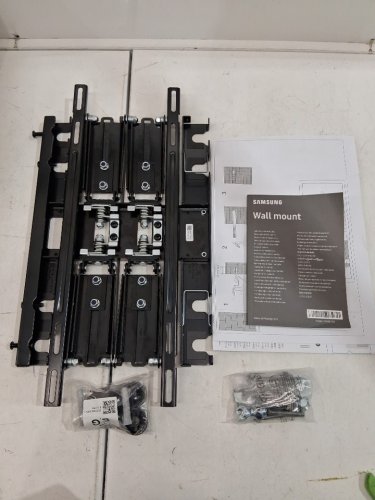 SAMSUNG FULL MOTION SWIVEL & TILT SLIM WALL MOUNT TV MOUNT - 65LBS MAX CAPACITY - BLACK (MODEL: BN68-11940E-02) image 2