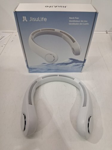 Jisulife LIFE4 5-Speed portable neck fan - OSFM - White (model: fa14-s) image 2