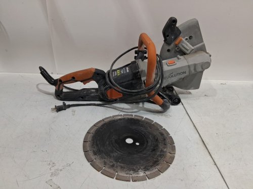 Evolution Power Tools CORDED 12" Electric concrete saw with Diamond Masonry Blade - 4.5" CUTTING DEPTH (model: R300 dct) image 3