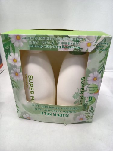 2PC SUPER MILD SHAMPOO & CONDITIONER SET - 600ML /EACH image 2