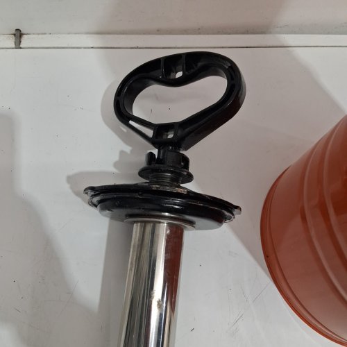 Industrial Concrete Sprayer. Heavy Duty Tri-Poxy Pump Sprayer with gun handle - 3.5gal - orange (model: 21014S) image 5