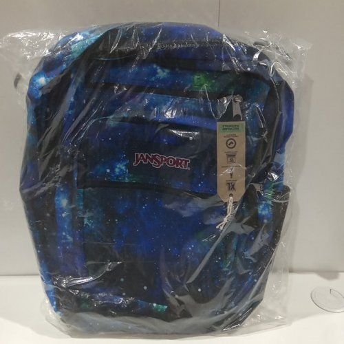 Jansport Big Student Backpack - 34L - 15" - CYBERSPACE GALAXY (Style: JSOA47JKAO3) image 2