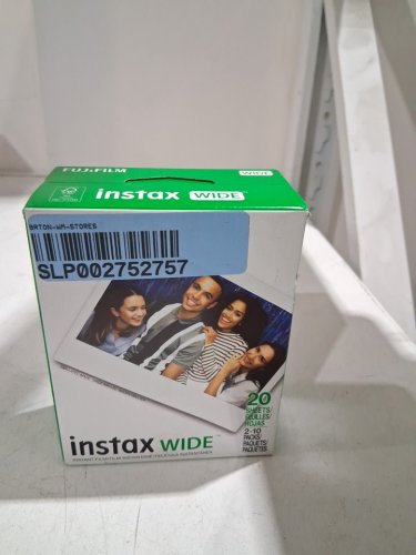 20PK FUJIFILM INSTAX CAMERA WIDE INSTANT FILM EXPOSURE SHEETS - IMAGE SIZE 6.2xm x 9.9cm image 2